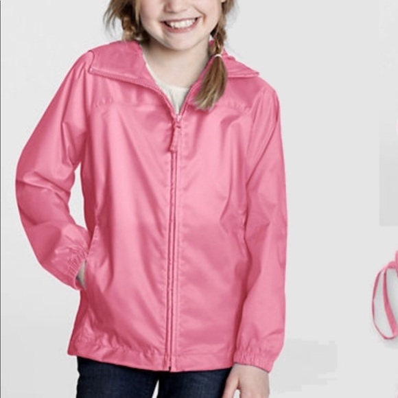 Lands End Packable Rain Jacket Flash 